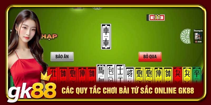 Bài Tứ Sắc Online GK88 | Mẹo Cá Cược Uy Tín Bất Bại Đáng Thử 3 Các quy tắc chơi bài tứ sắc online GK88