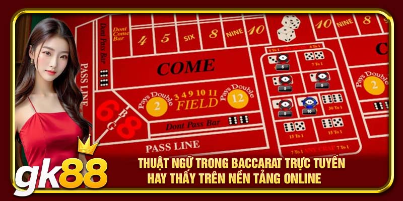 Baccarat Trực Tuyến GK88 | Tựa Game Casino Nổi Bật Mọi Thời Đại 2 Thuật ngữ trong Baccarat trực tuyến hay thấy trên nền tảng online